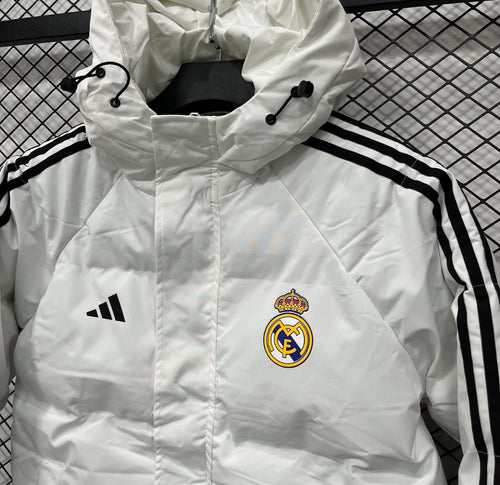 Doudoune Hiver ❄️ Réal Madrid Blanc
